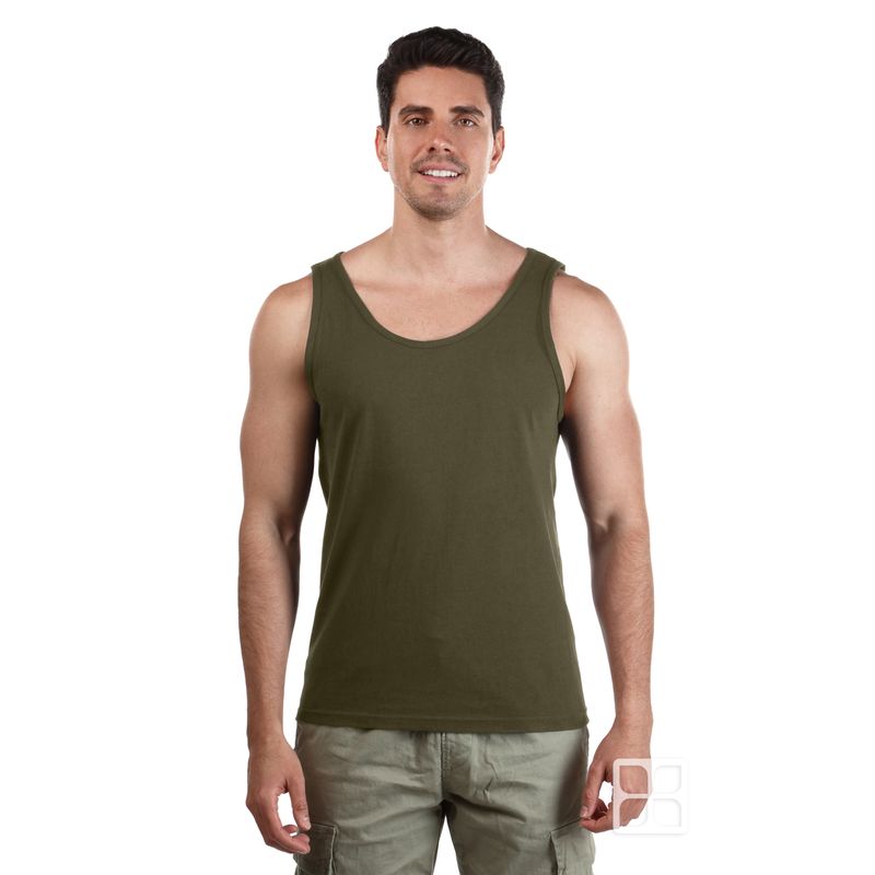 Camiseta para Hombre Color Militar
