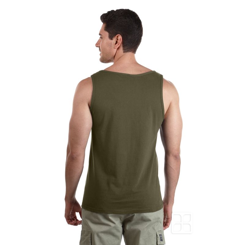 Camiseta para Hombre Color Militar