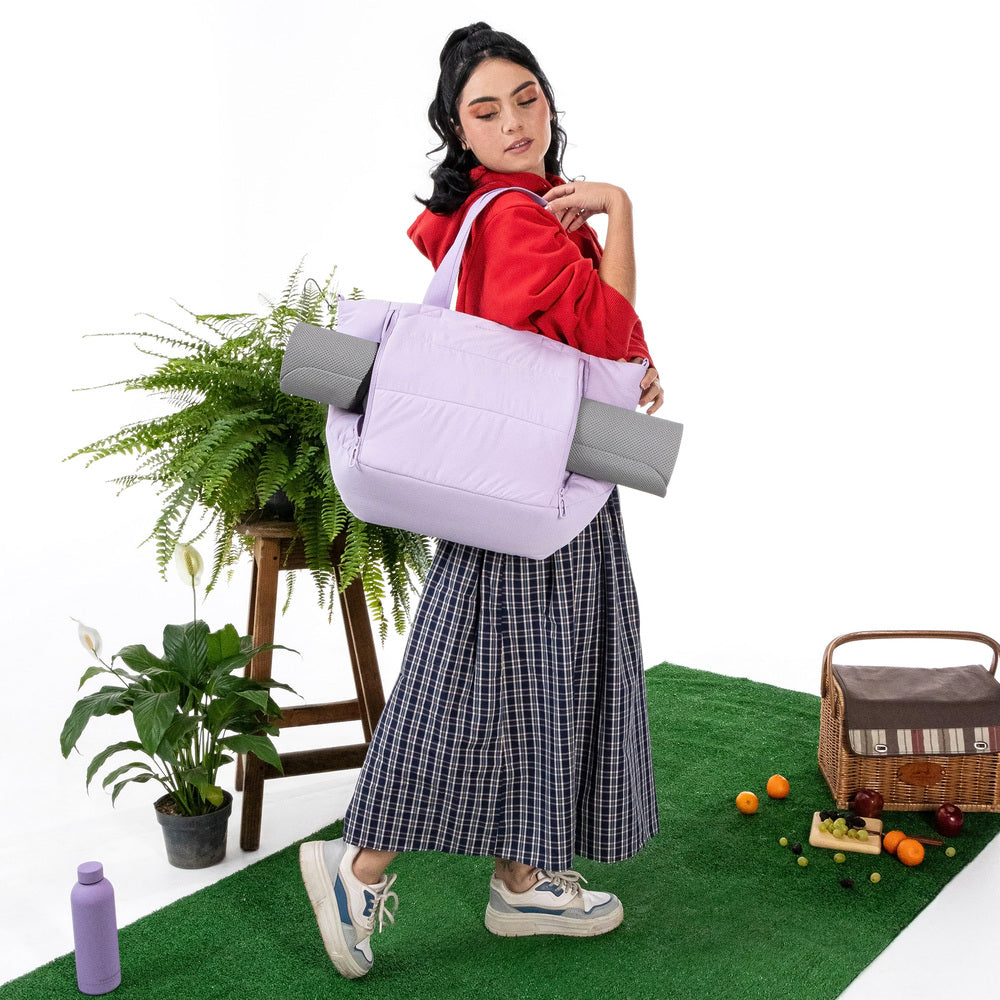 BOLSA TOTE BAG ONNA Laptop 15" Cool Capital Lila