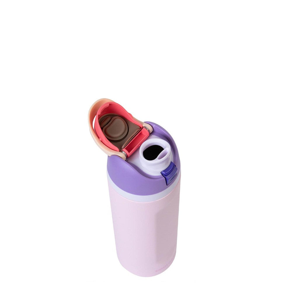 MOCHILA SEOUL Laptop 15” Cool Capital + TERMO 710 ml Combo Morado