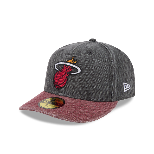 Miami Heat NBA Hardwood Classics Diamond Stitch 59FIFTY Pre-Curve Cerrada