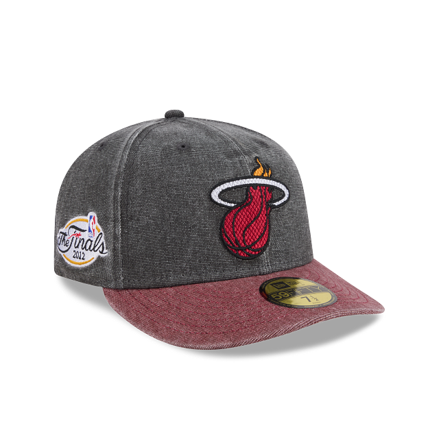 Miami Heat NBA Hardwood Classics Diamond Stitch 59FIFTY Pre-Curve Cerrada