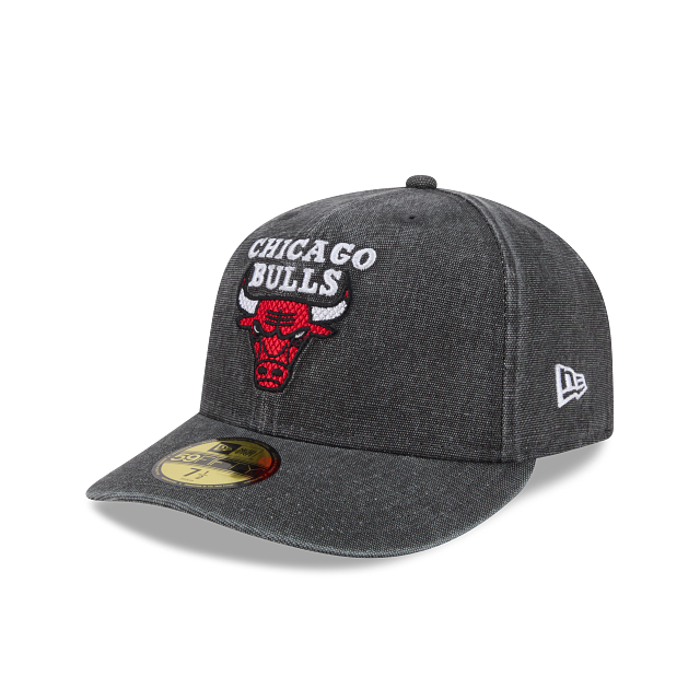 Chicago Bulls NBA Hardwood Classics Diamond Stitch 59FIFTY Pre-Curve Cerrada