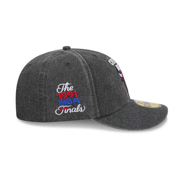 Chicago Bulls NBA Hardwood Classics Diamond Stitch 59FIFTY Pre-Curve Cerrada