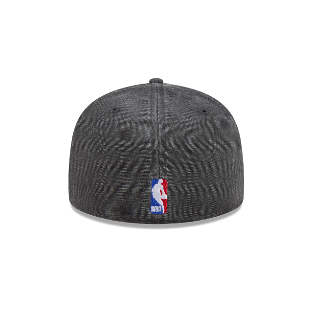 Los Angeles Lakers NBA Hardwood Classics Diamond Stitch 59FIFTY Pre-Curve Cerrada Negra