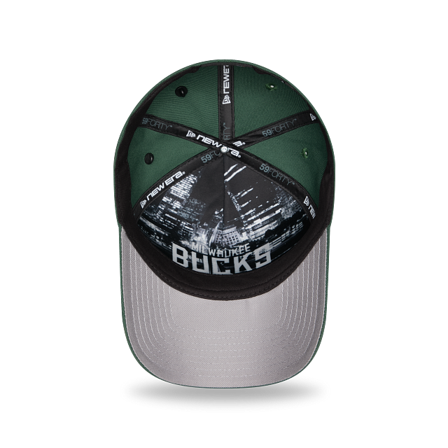 Milwaukee Bucks NBA Draft 2026 59FORTY A-Frame Cerrada