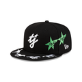 TwoJeys X New Era Embellished 59FIFTY Cerrada Negra