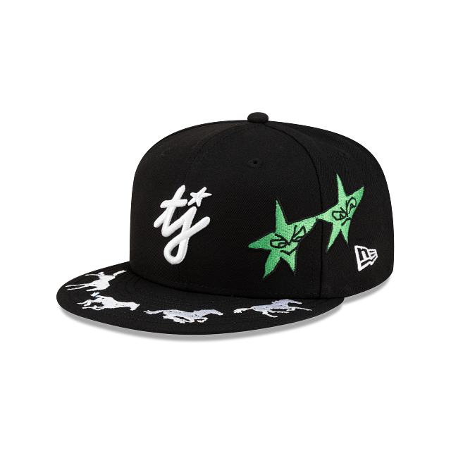 TwoJeys X New Era Embellished 59FIFTY Cerrada Negra