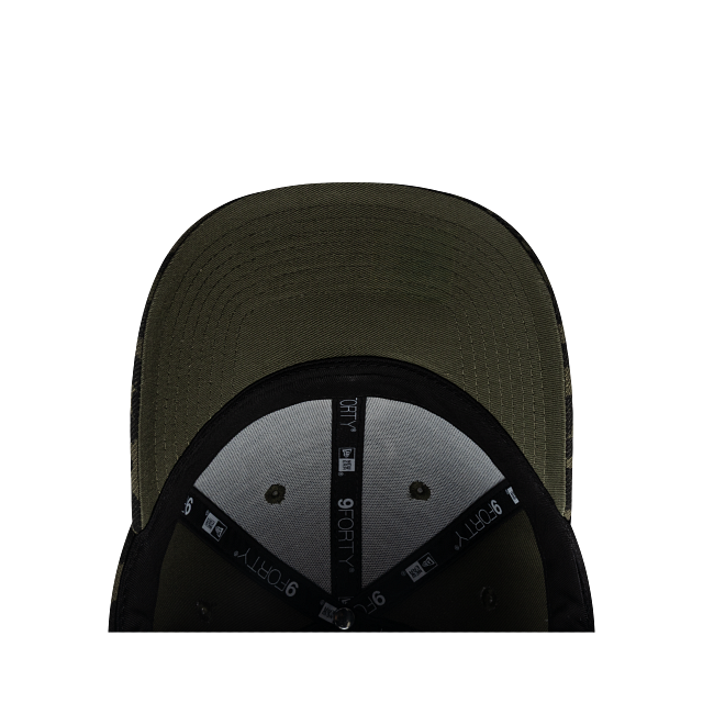 Algodoneros de Unión Laguna LMB Leopard Print 9FORTY Snapback para Mujer