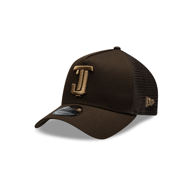 Toros de Tijuana LMB Fangear 9FORTY A-Frame Trucker Snapback Café