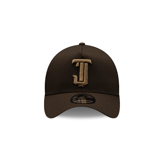 Toros de Tijuana LMB Fangear 9FORTY A-Frame Trucker Snapback Café