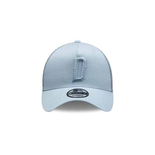 Dorados de Chihuahua LMB Fangear 9FORTY A-Frame Trucker Snapback Azul