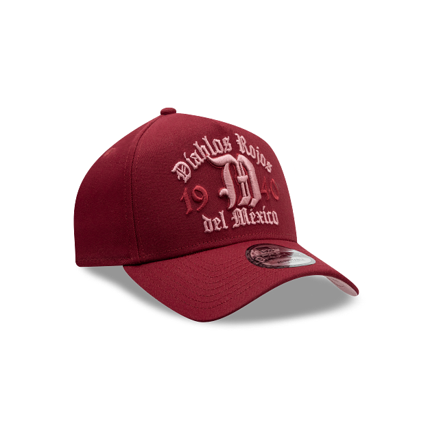 Diablos Rojos del México LMB Established 9FORTY A-Frame Snapback