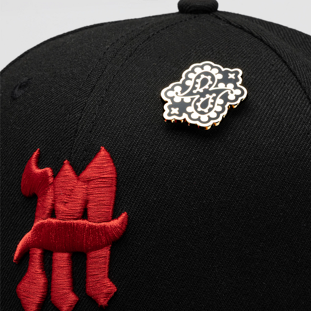 Diablos Rojos del México LMB Paisley Undervisor 59FIFTY Cerrada