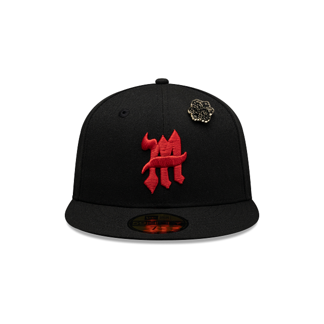 Diablos Rojos del México LMB Paisley Undervisor 59FIFTY Cerrada