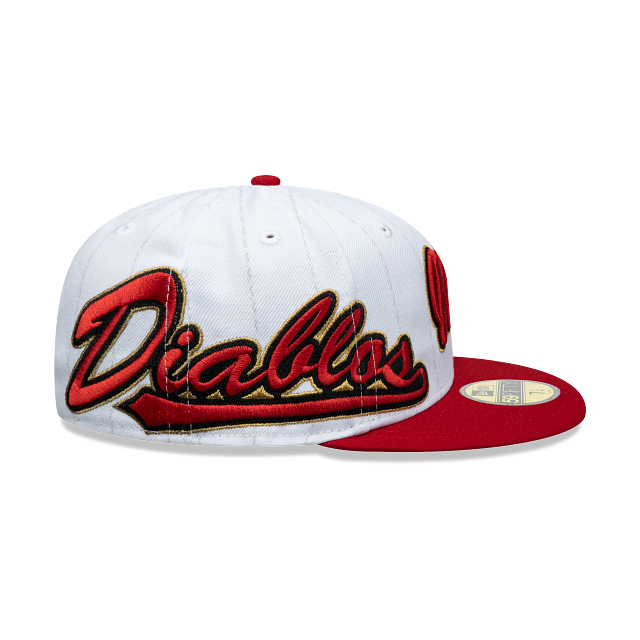 Diablos Rojos del México LMB Side Wordmark 59FIFTY Cerrada