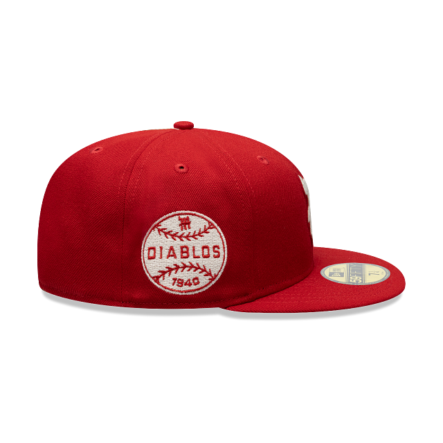 Diablos Rojos del México LMB Retro Fangear 59FIFTY Cerrada