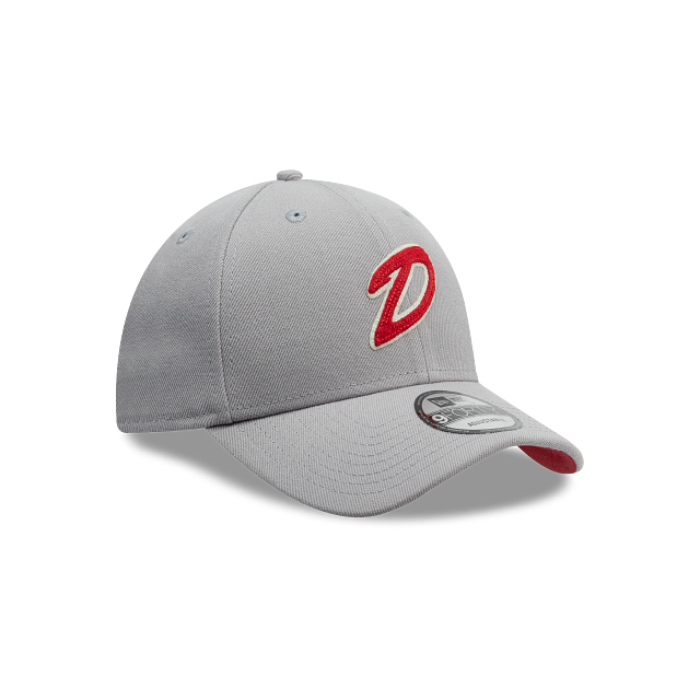 Diablos Rojos del México LMB Fangear 9FORTY Snapback Gris