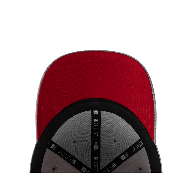 Diablos Rojos del México LMB Fangear 9FORTY Snapback Gris