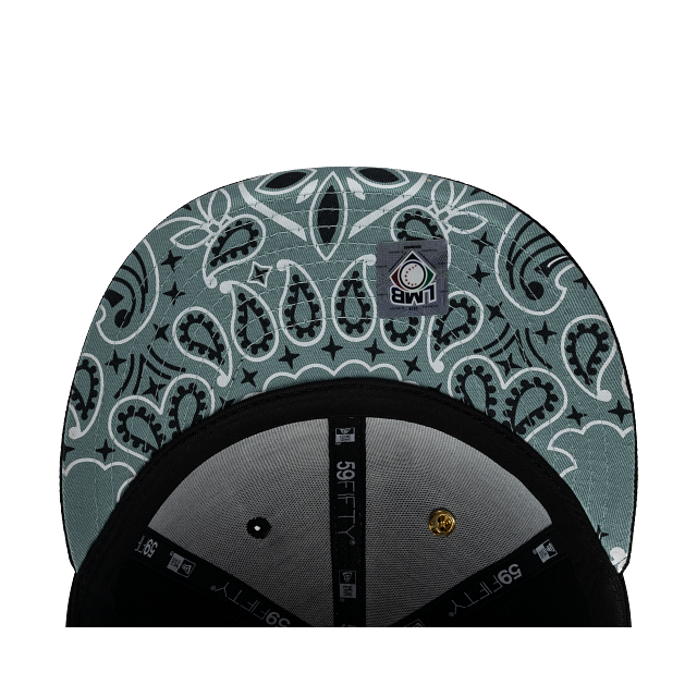 Charros de Jalisco LMB Paisley Undervisor 59FIFTY Cerrada