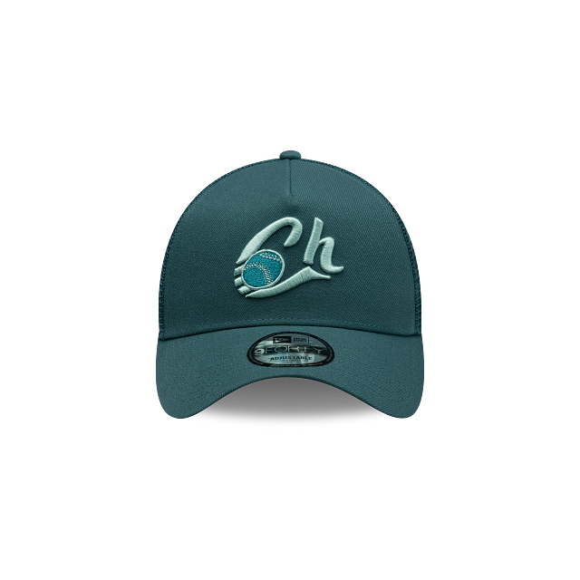 Charros de Jalisco LMB Fangear 9FORTY A-Frame Trucker Snapback
