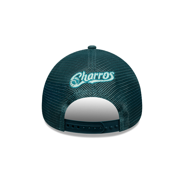 Charros de Jalisco LMB Fangear 9FORTY A-Frame Trucker Snapback