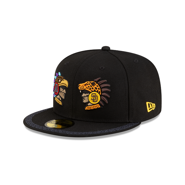 Arizona Diamondbacks VS San Diego Padres MLB Mexico City Series 2026 Fan Pack Prehispanic 59FIFTY Cerrada