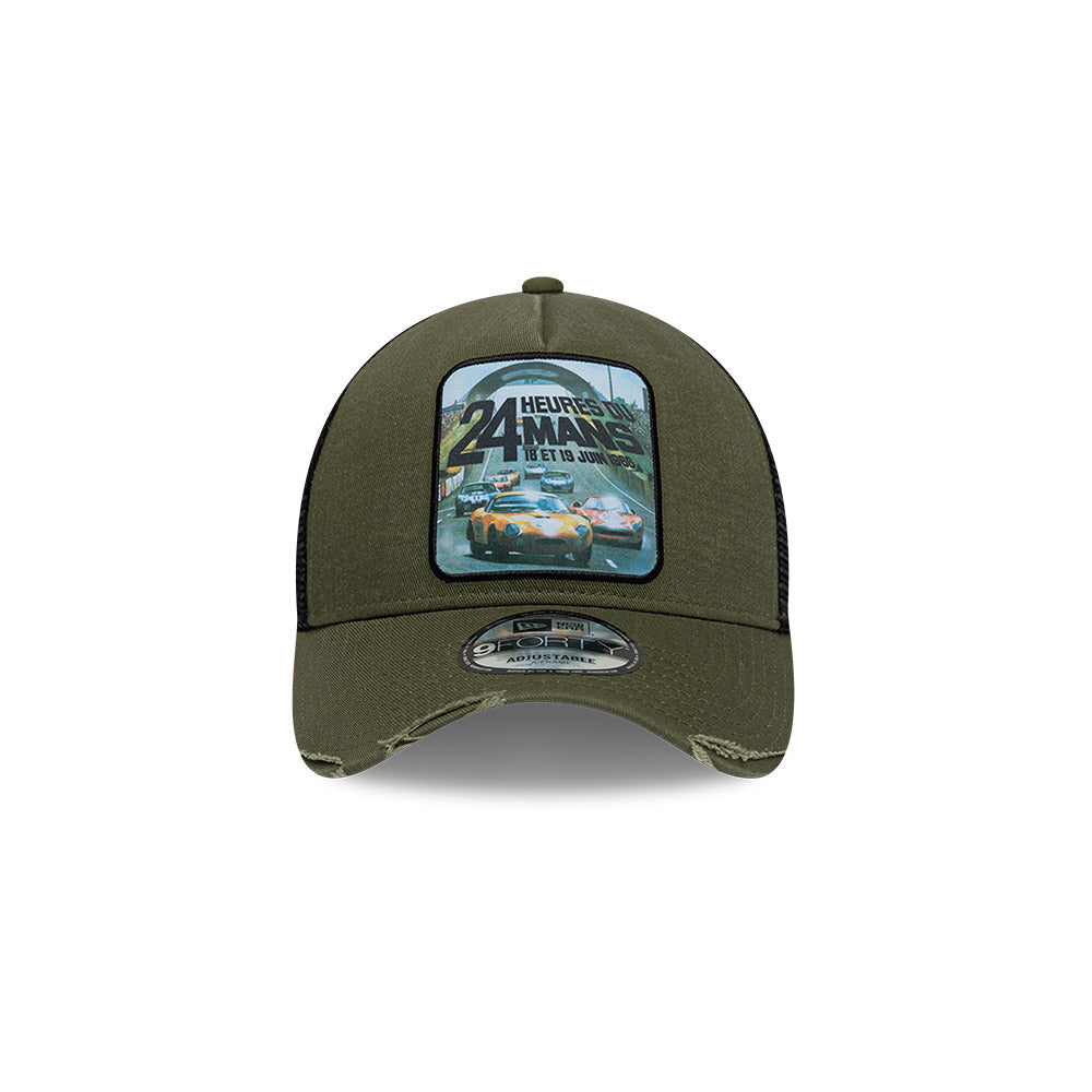 The 24 Hours of Le Mans Distressed 9FORTY A-Frame Trucker Snapback