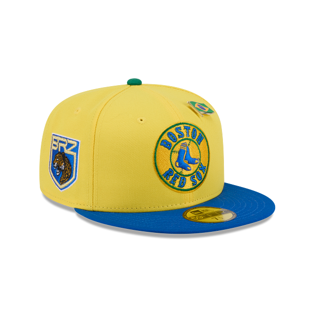 Boston Red Sox Brasil MLB Country Flags 59FIFTY Cerrada