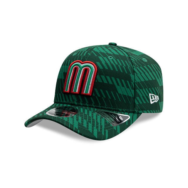 México Stripes 9SEVENTY Snapback Verde