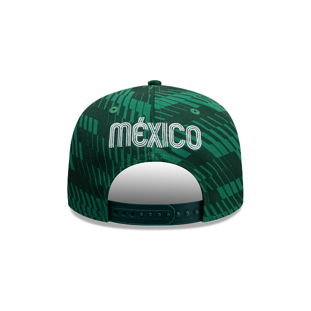 México Stripes 9SEVENTY Snapback Verde