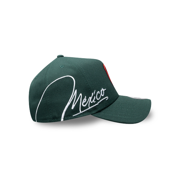 México Signature 9FORTY A-Frame Snapback Verde