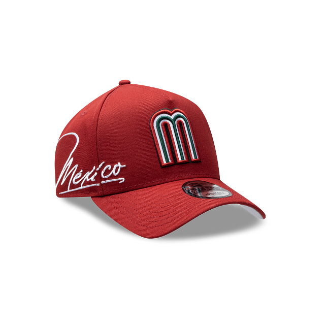 México Signature 9FORTY A-Frame Snapback Roja