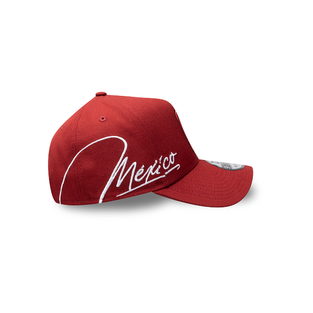 México Signature 9FORTY A-Frame Snapback Roja