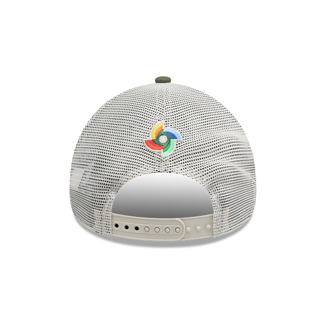 México MLB World Baseball Classic Ajolote 9FORTY A-Frame Trucker Snapback