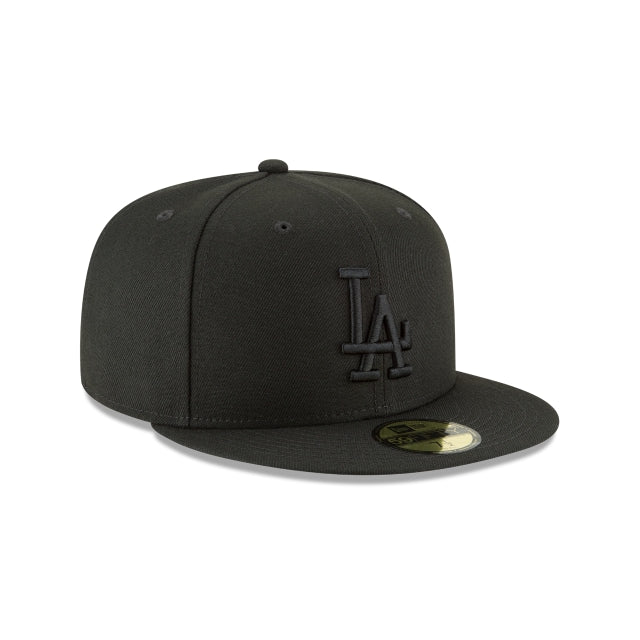 Los Angeles Dodgers Black On Black 59FIFTY Cerrada