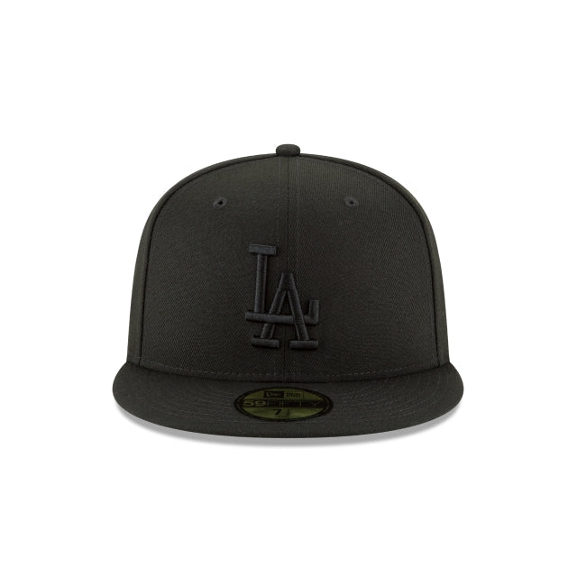 Los Angeles Dodgers Black On Black 59FIFTY Cerrada