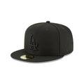 Los Angeles Dodgers Black On Black 59FIFTY Cerrada