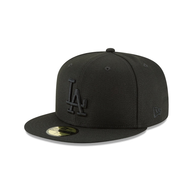 Los Angeles Dodgers Black On Black 59FIFTY Cerrada